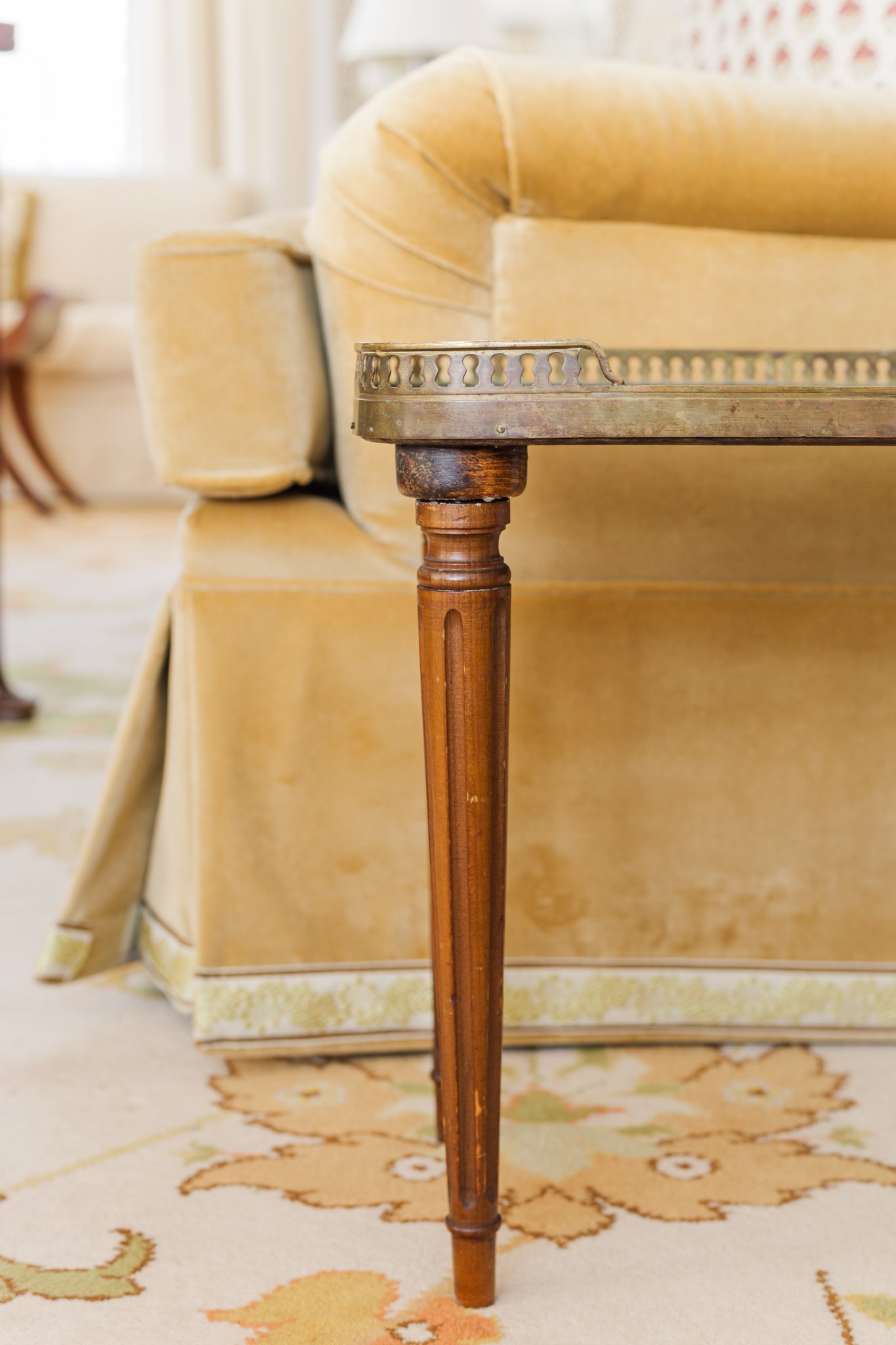 Breche d'Alep Marble Drink Table