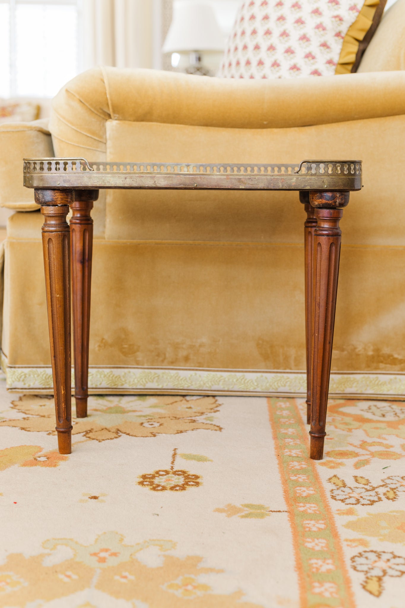 Breche d'Alep Marble Drink Table