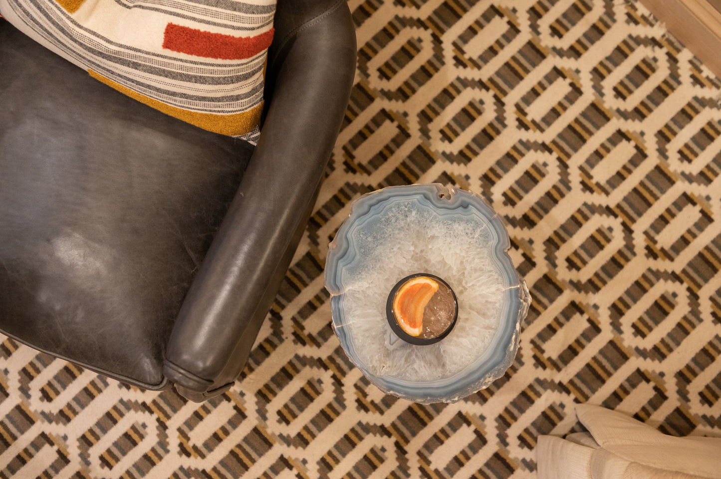 Agate Drink Table