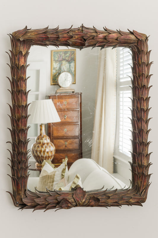 Painted Tole Mirror