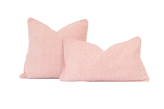 Petal Pink Lumbar Pillow